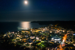 Ostseebad Binz bei Nacht